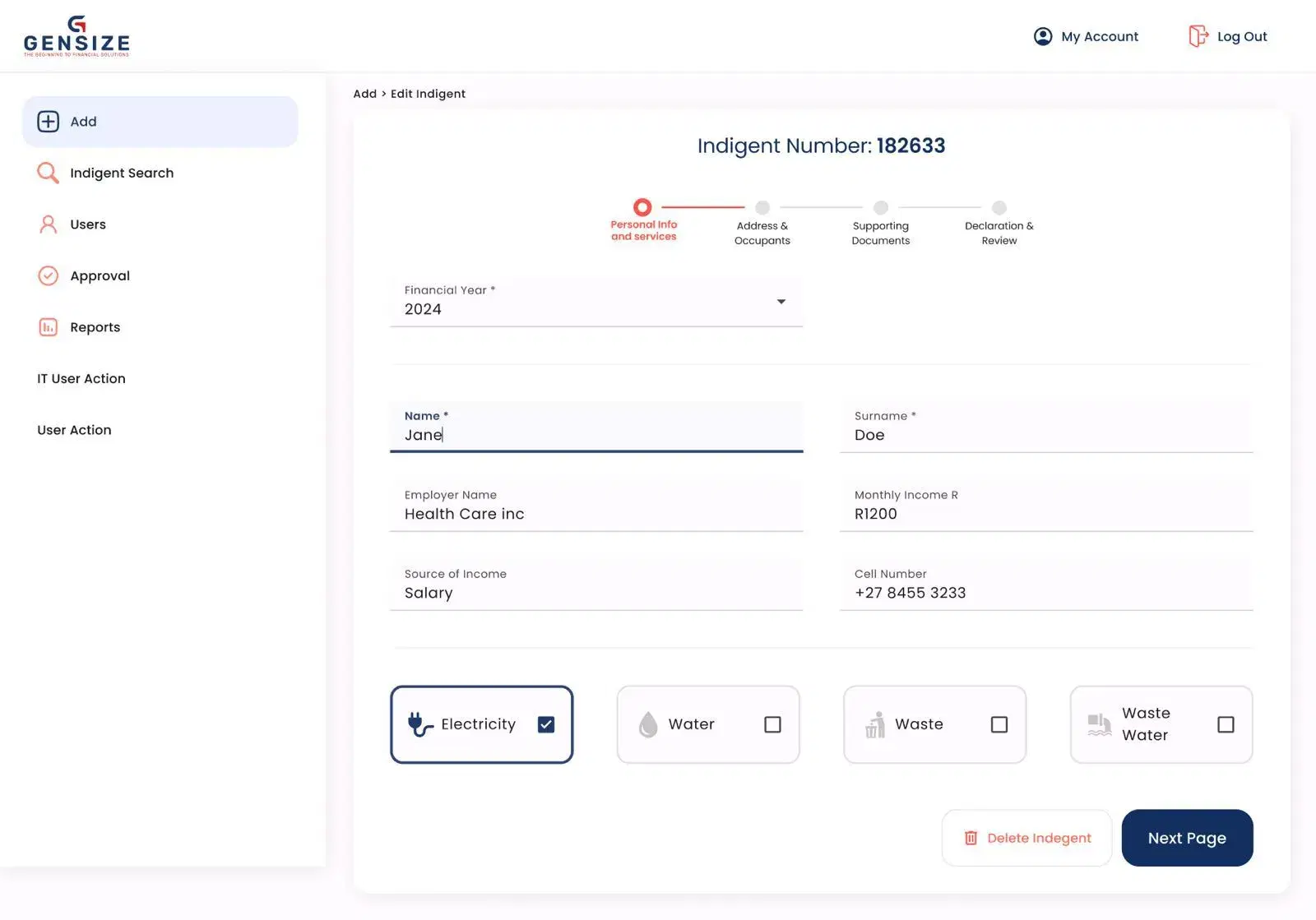 Gensize AWS cloud migration data pipeline